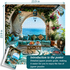 Seaside Blue Haven Jigsaw Puzzle 1000 Pieces