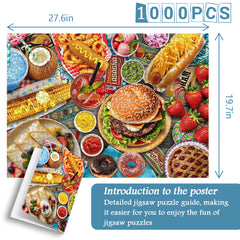 Food Delight Party Puzzle 1000 Teile