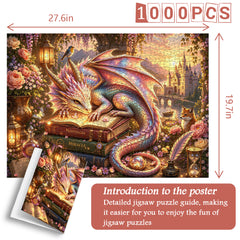 Dusklight Dragon Jigsaw Puzzle 1000 Pieces