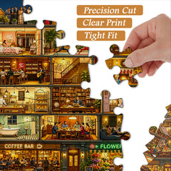 Home in Night Jigsaw Puzzle 1000 Pieces