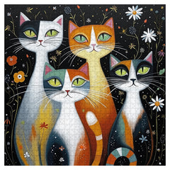 Garden Muse Cats Puzzle 1000 Teile