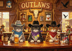 Saloon Kitties Puzzle 1000 Teile