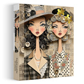 Modische Frauen-Puzzle 1000 Teile