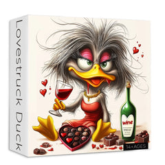 Lovestruck Duck Puzzle 1000 Teile