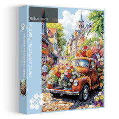 Blumenduftstadt-Puzzle 1000 Teile