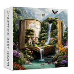 Dreamlike Book Realm Jigsaw Puzzle 1000 Pieces