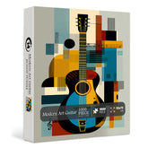 Modern Art Guitar Jigsaw Puzzle 1000 Pieces