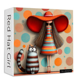 Red Hat Girl Puzzle 1000 Teile