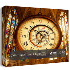 Cathedral of Time & Light Jigsaw Puzzle 1000 Pieces