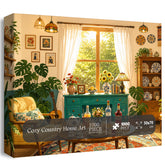 Cozy Country Home Art Jigsaw Puzzle 1000 Pieces