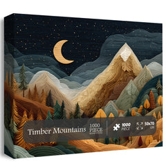 Timber Mountains Jigsaw Puzzle 1000 Pieces