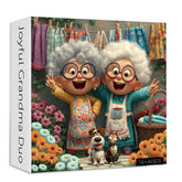 Fröhliches Oma-Duo-Puzzle, 1000 Teile