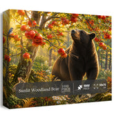 Sunlit Woodland Bear Puzzle 1000 Teile