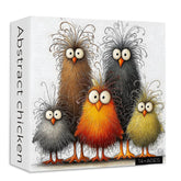 Abstraktes Huhn-Puzzle 1000 Teile