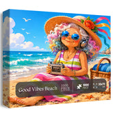 Good Vibes Beach Jigsaw Puzzle 1000 Pieces