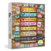 Tägliche Positivität Puzzle 1000 Teile