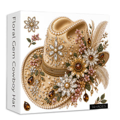 Blumenjuwel Cowboyhut-Puzzle 1000 Teile