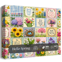 Hallo Frühling Puzzle 1000 Teile