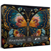 Blumen-Schmetterlings-Puzzle 1000 Teile
