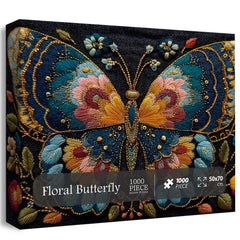 Blumen-Schmetterlings-Puzzle 1000 Teile