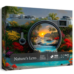 Das Linsenpuzzle der Natur 1000 Stücke