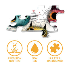 Agile Cat Group Jigsaw Puzzle 1000 Pieces