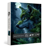 Moon Wolf Grove Jigsaw Puzzle 1000 Pieces