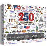 Patriotisches Amerika-Puzzle, 1000 Teile