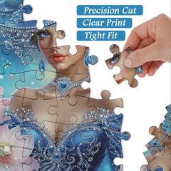 Das Pfauendame-Puzzle 1000 Teile