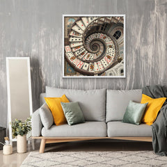 Kartenwipptreppenpuzzle 1000 Stücke