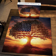 Sunset Glory Jigsaw Puzzles 1000 Pieces