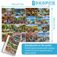 Dreamy Ride Grid Jigsaw Puzzle 1000 Pieces