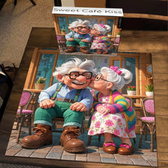 Sweet Café Kiss Puzzle 1000 Teile