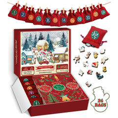 Christmas Village Jigsaw Puzzle 477 Pieces