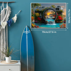 Das Linsenpuzzle der Natur 1000 Stücke