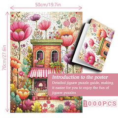 Floral Bliss Jigsaw Puzzle 1000 Pieces