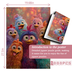 Blissful Fluffets Puzzle 1000 Teile