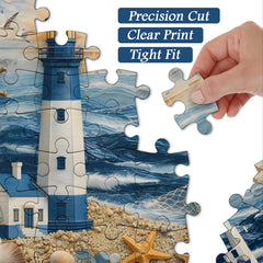 Lighthouse and Sea Jigsaw Puzzle 1000 Pieces