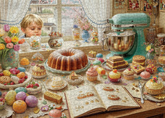 Fenster zu Süßigkeiten Puzzle 1000 Teile