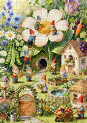 Verzauberter Gnome-Hafen-Puzzle, 1000 Teile