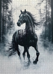 Mondschein-Ross-Puzzle 1000 Teile