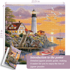 Lighthouse Cove Puzzle 1000 Teile