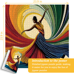 Dancing Girl Jigsaw Puzzle 1000 Pieces