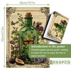 Butterfly Trankpuzzel -Puzzle 1000 Stücke