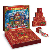 Festlicher Winter Estate Adventskalender Puzzle 1000 Teile