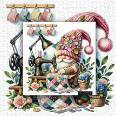 Quilt Craft Gnome Puzzle 1000 Teile