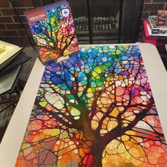 Woven in Color Jigsaw Puzzle 1000 Pieces