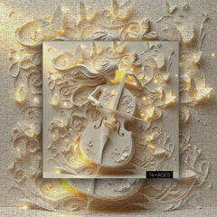 Paper Butterfly Melody Jigsaw Puzzle 1000 Pieces