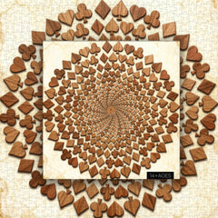 Spiral Wooden Art Jigsaw Puzzle 1000 Pieces