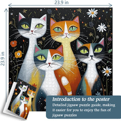 Garden Muse Cats Puzzle 1000 Teile